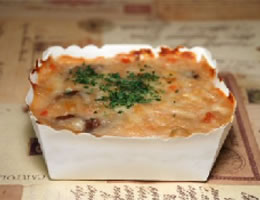 Paper gratin tray (Square)